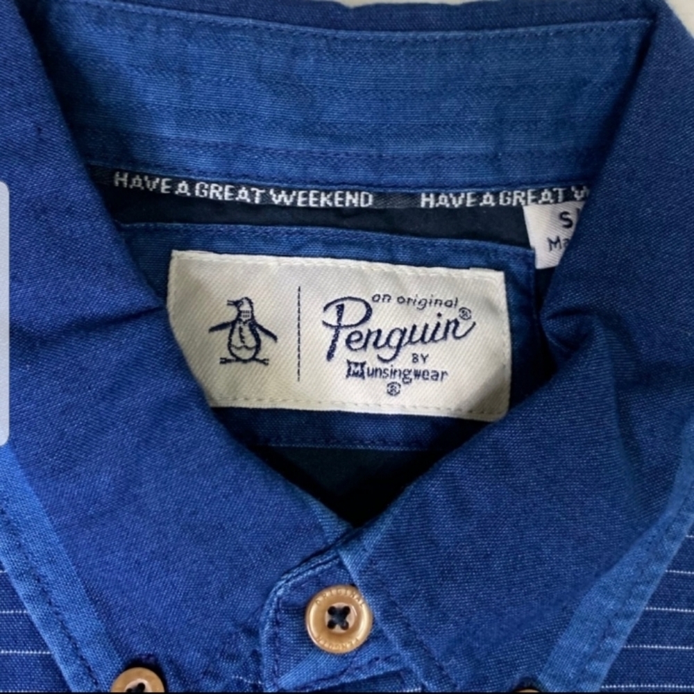 Original Penguin Button Down Short Sleeve Shirt - Picture 6 of 7